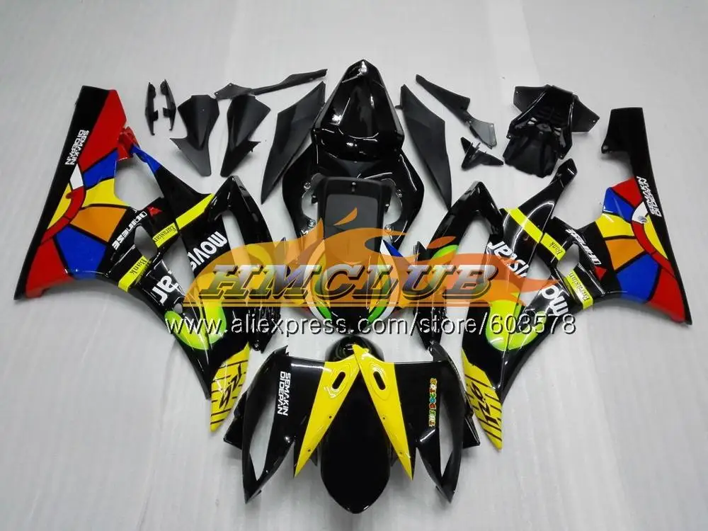 Средства ухода за кожей для YAMAHA YZF R 6 YZF-600 YZF-R6 2006 2007 комплект белого и синего цвета 56CL. 16 YZF R6 600CC YZF 600 06 07 YZF600 YZFR6 06 07 обтекатель - Цвет: No. 16