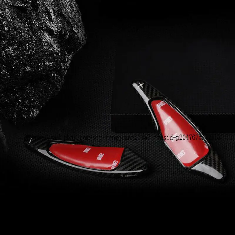 Углеродное волокно рулевое колесо сдвиг весло переключения для Chevrolet Camaro