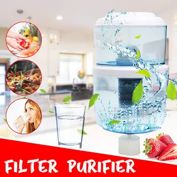 

12L Water Filter Bottle Water Purifier Activated Carbon Filter Cartridge Household Kitchen Home Plastic Water Purifier Bottle