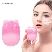 Ultrasonic Electric Facial Cleansing Face Washing Brush Vibration Skin Blackhead Remover Pore Cleaner Massage USB Rechargeable Ultrasonic Electric Facial Cleansing Face Washing Brush Vibration Skin Blackhead Remover Pore Cleaner Massage USB Rechargeable