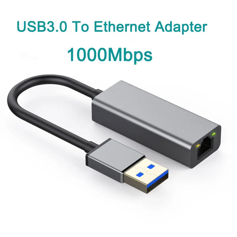 UFBOSS сетевой адаптер USB 3 0 для Gigabit Ethernet RJ45 LAN конвертер 10/100/1000 Мбит/с поддерживает
