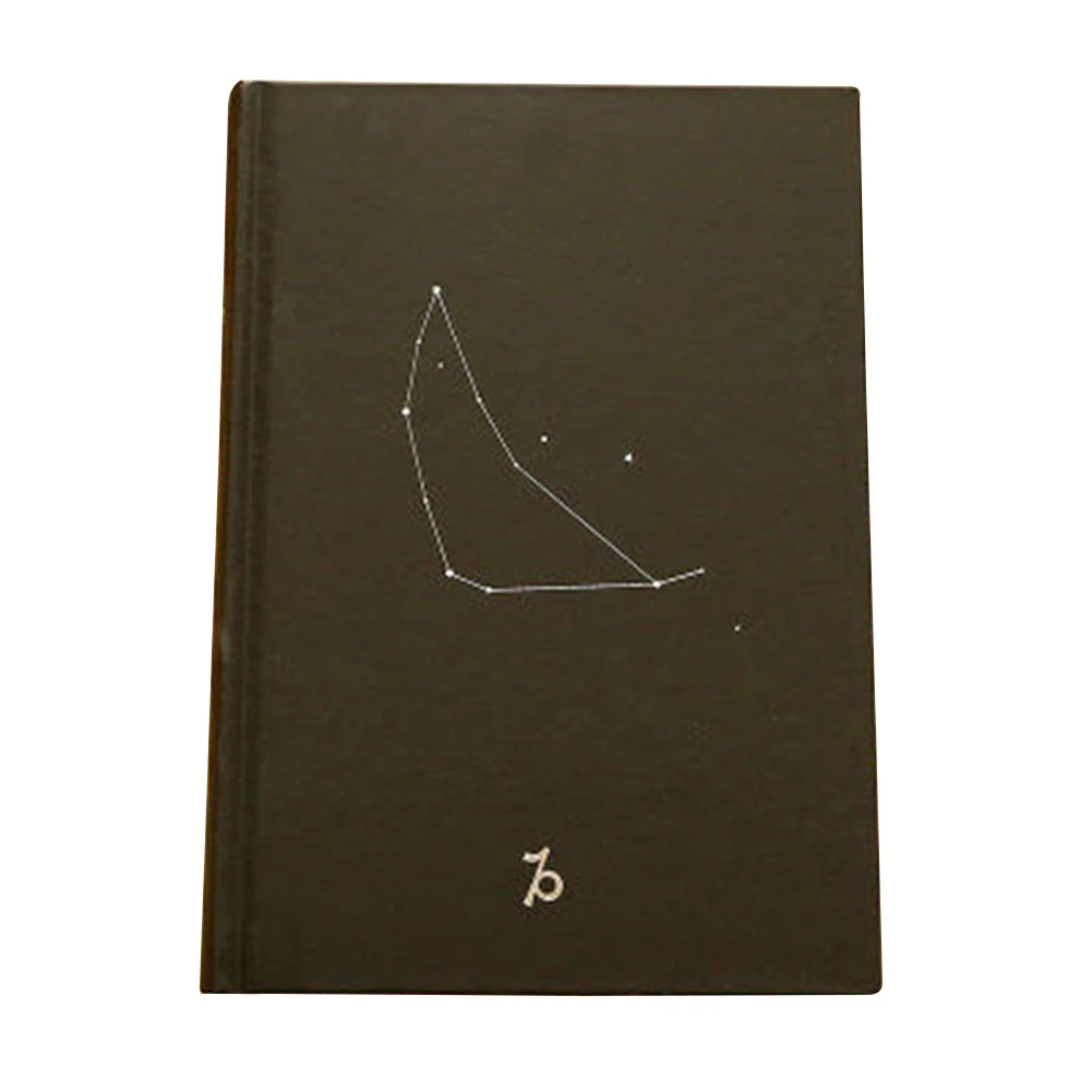 32K Студенческая Рабочая книга черная 12 созвездий толстая тетрадь Канцелярские Принадлежности планировщик рукопись дневник - Цвет: 10