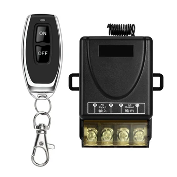 

New 3000W 433MHz High-Power Remote Control Switch AC 90V-264V Transmitter Receiver Set for Factory Farm Office Ventilation Pump
