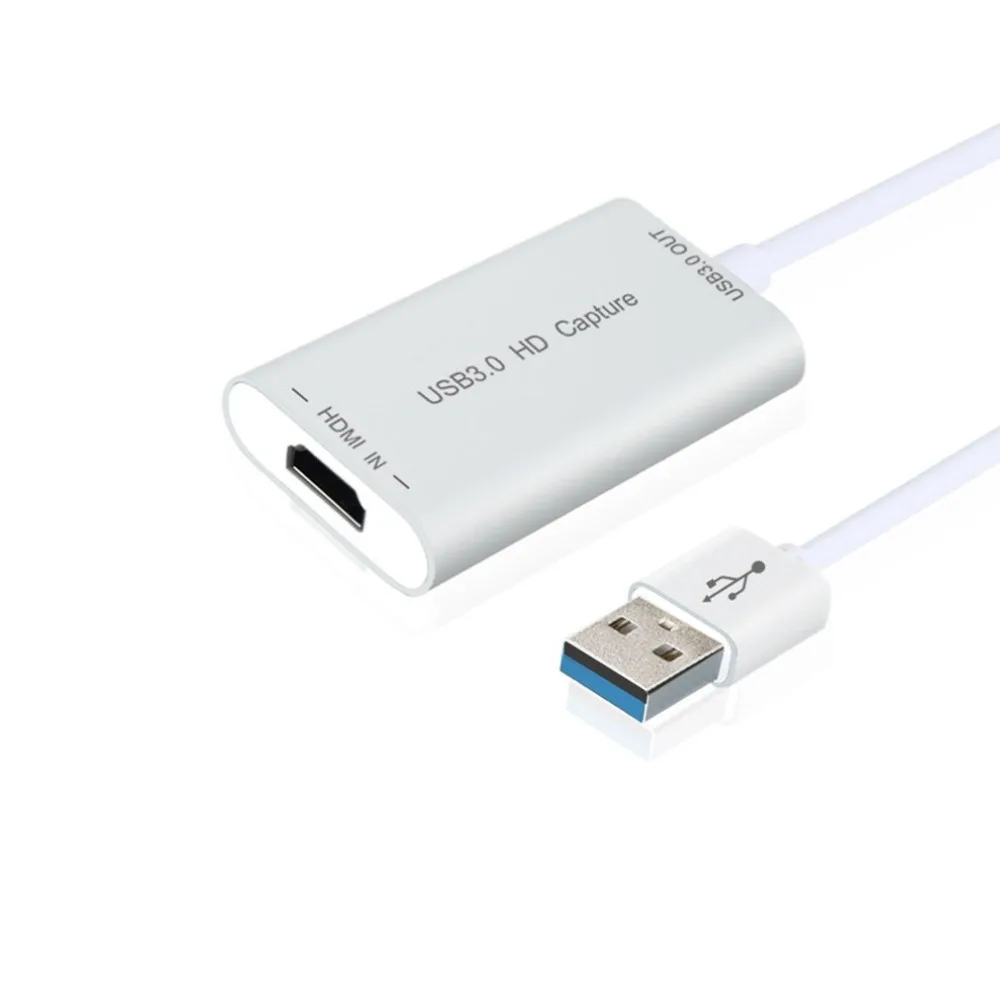 

High Speed USB 3.0 HD Capture Dongle HDMI to USB 3.0 Adapter Converter Plug & Play HDMI Video Capture Device Dropshipping