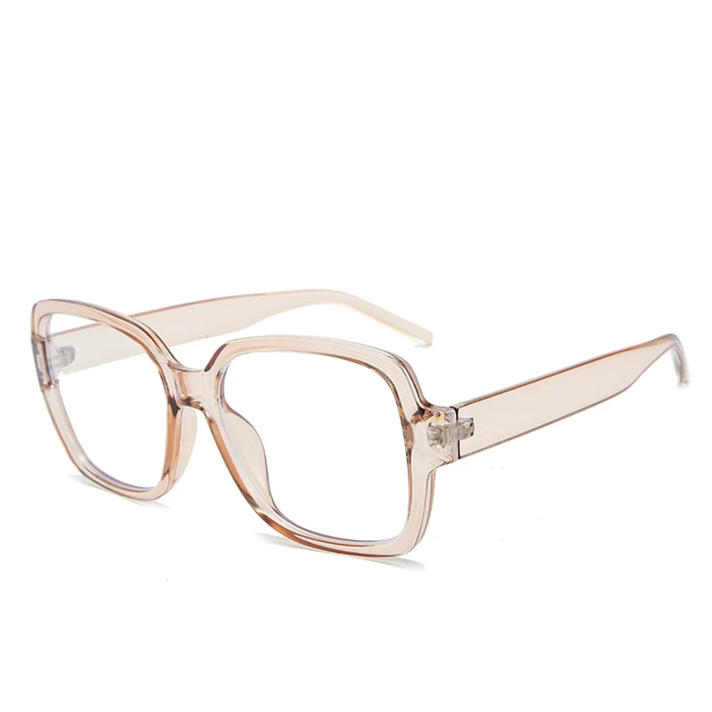 Анти-синие очки модные негабаритные квадратные очки женские роскошные брендовые розовые синие черная рамка для оптики очки женские