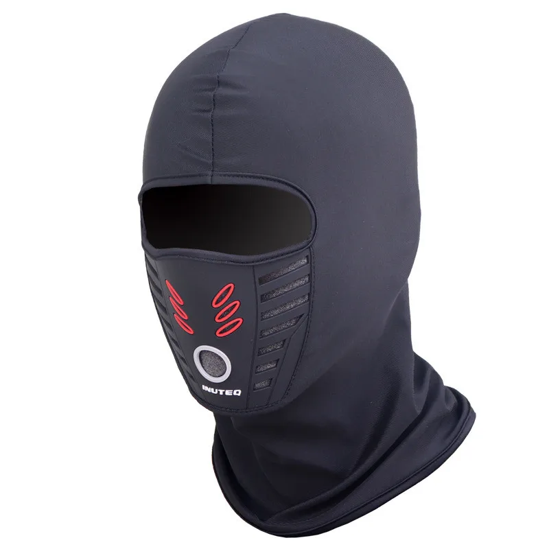 

New Motorcycle Face Mask Windproof Thermal Balaclava Winter Moto Headwear Warm Neck Lycra Fleece Scarfs Ski Headgear