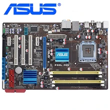 Материнские платы ASUS P5QL PRO LGA 775 DDR2 16 Гб для Intel P43 P5QL PRO настольная системная плата SATA II PCI-E 2,0X16 Б/у