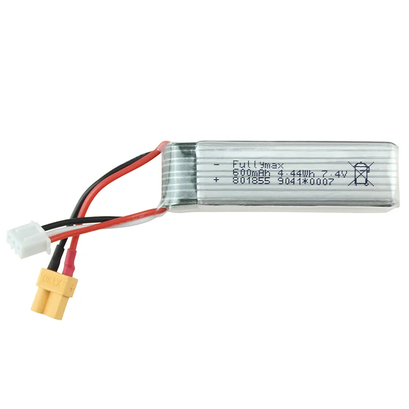 

7.4V 600Mah Lipo Battery For Xk K130 Rc Helicopter Spare Parts Accessories Xk K130 Battery