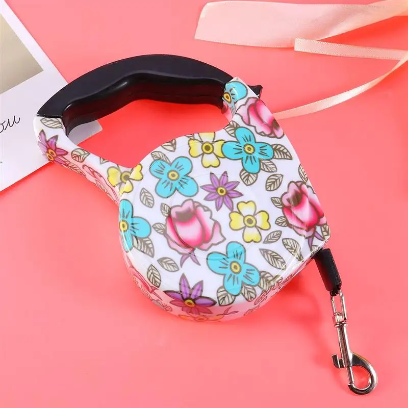 1 Pc Pet Dog Collar Leash Automatic Retractable Portable Useful Puppy Patrol Rope for Puppy Pet Dog