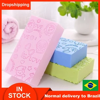 

Bath Sponge Lace Printed Scrub Shower Baby Bath Scrubber Exfoliating Beauty Skin Care Sponge Face Cleaning Spa Bath Ball 1pc