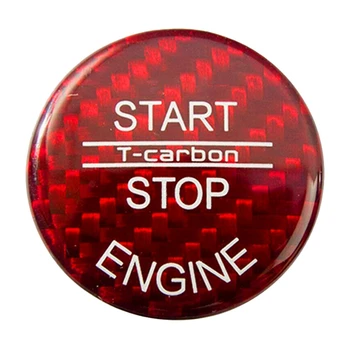 

Carbon Fiber Cap Trim for BMW Keyless Button for BMW F25, F26, F01, F02, F04, F06, F12, F13, 1 Series and 3 Series