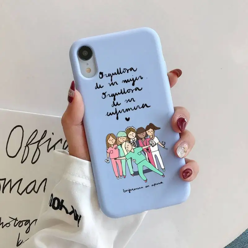 Medicine Doctor Nurse Funda Phone Case for iphone 13 11 12 mini pro max 7 8 plus 6 6s x xs max xr coque iphone 13 cover