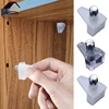 Myhomera 12Pcs Shelf Studs Pegs with Metal Pin Shelves Support Seperator Fixed Cabinet Cupboard Wooden Furniture Bracket Holder ► Photo 1/6