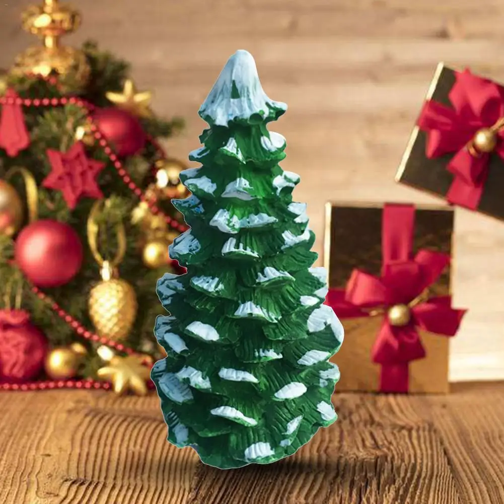 3D Силиконовая форма Рождественская елка свеча плесень DIY Инструменты для выпечки мыло помадка плесень для торта шоколадное украшение Плесень инструмент Ремесло