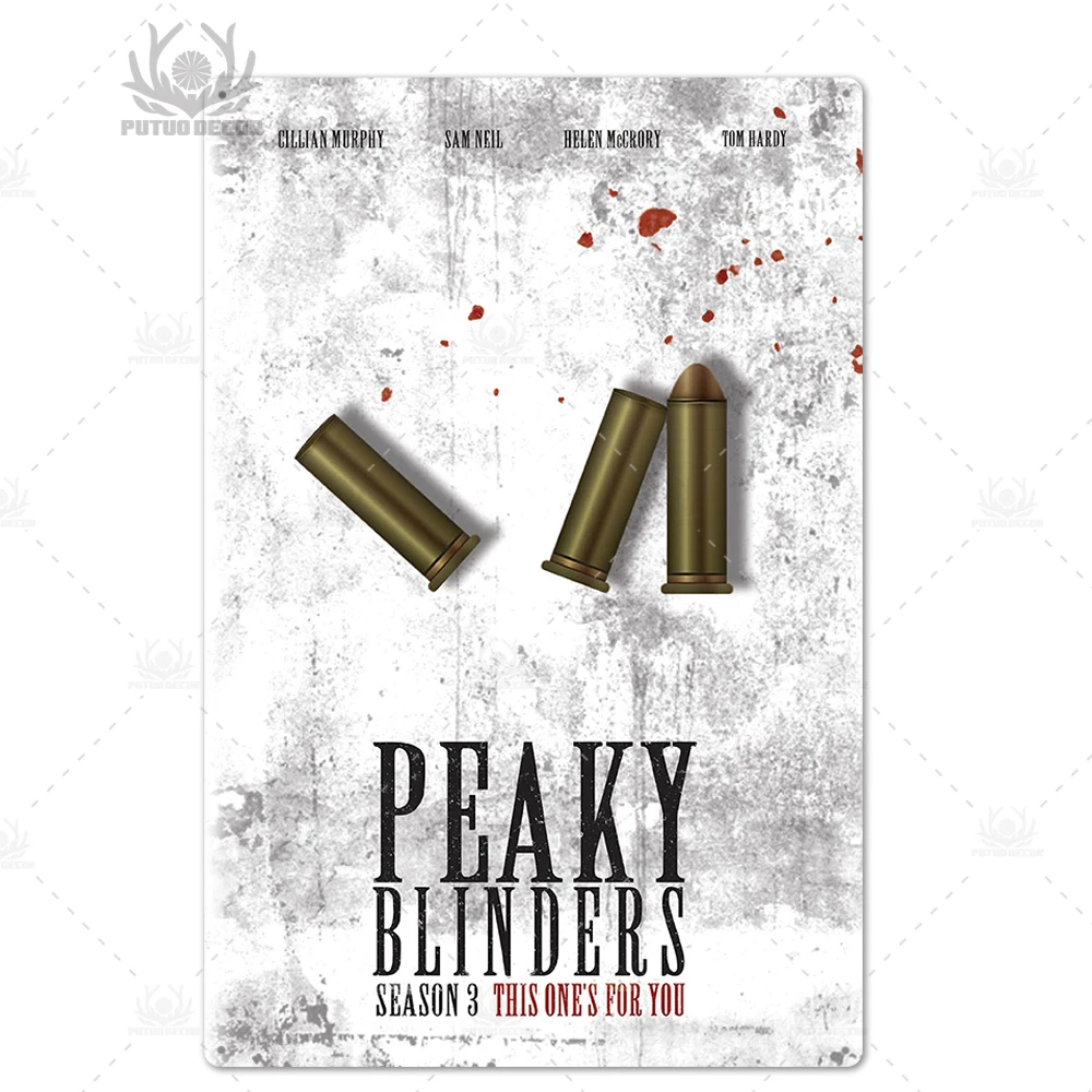 TH4802 Peaky Blinders металлический плакат оловянные знаки винтажные металлические знаки металлическая пластина для паба бар человек пещера Настенный декор - Цвет: TH4802
