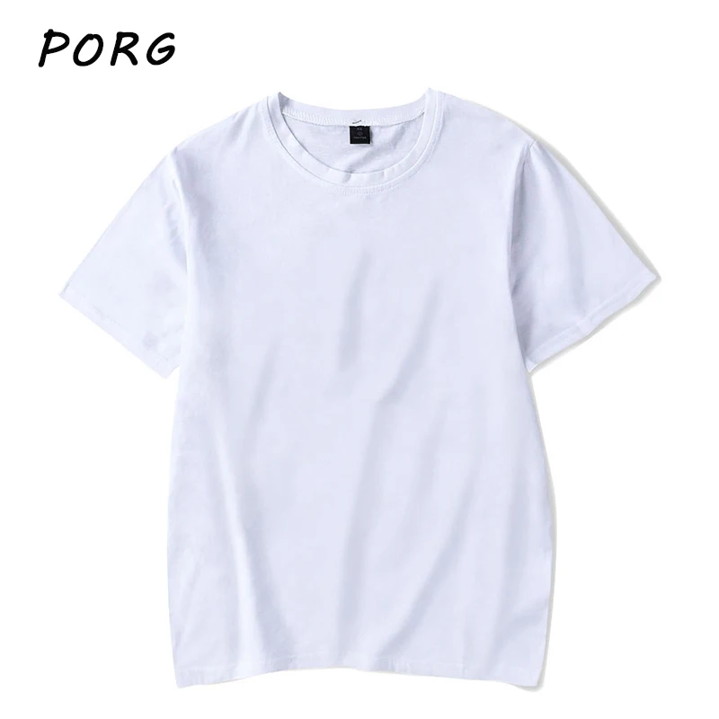 Забавная футболка с котом, Женская Повседневная футболка микеланжело, модная цельная футболка Ulzzang Kawaii, женская уличная одежда, негабаритный Harajuku - Цвет: blank