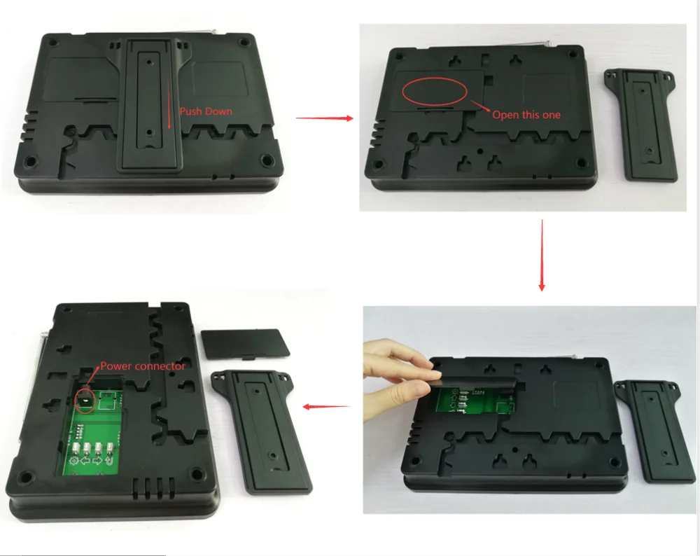 how to open K-2000 screen