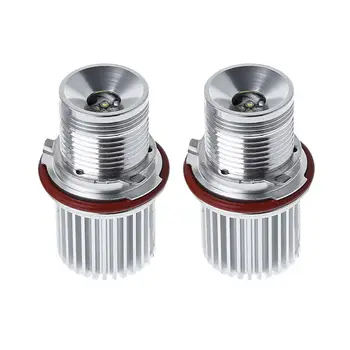 

1000LM Angel Eye Bulbs Front Waterproof Light For BMW E39 E60 E63 E65 E83 X3 AA