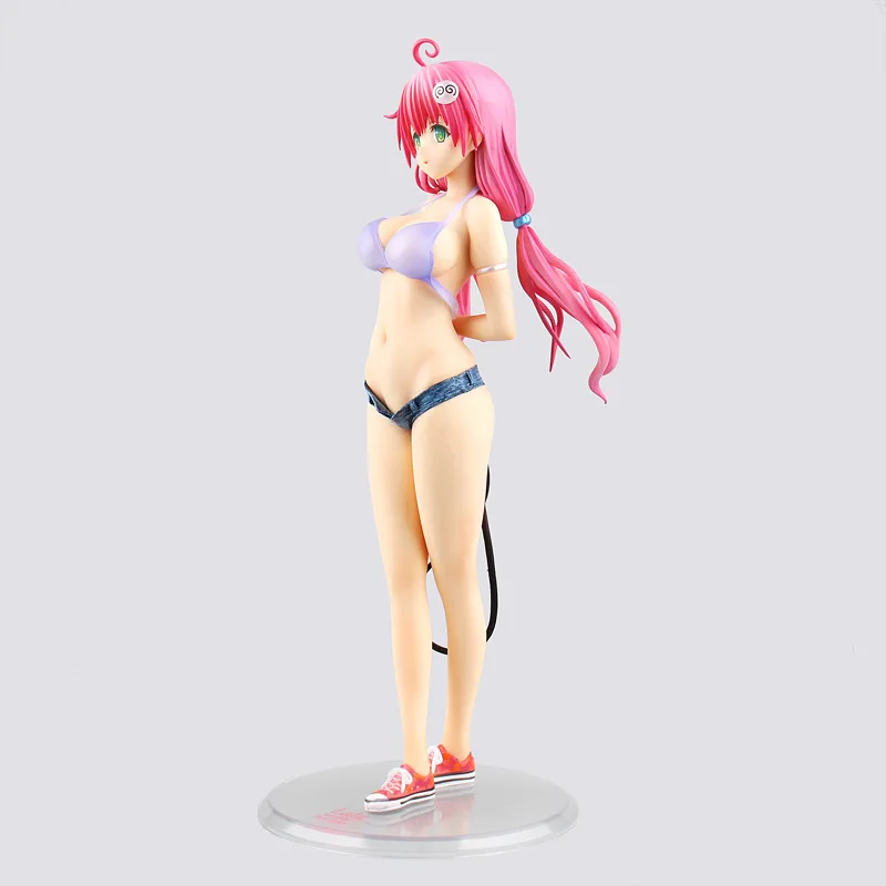 Короткая футболка с героями из японского аниме To Love ru Лала Satalin Deviluke съемный