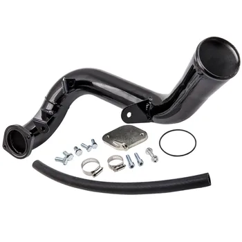 

Top 6.6 Duramax LBZ EGR Delete Kit High Flow Intake Elbow For 2006 2007 Chevrolet GMC