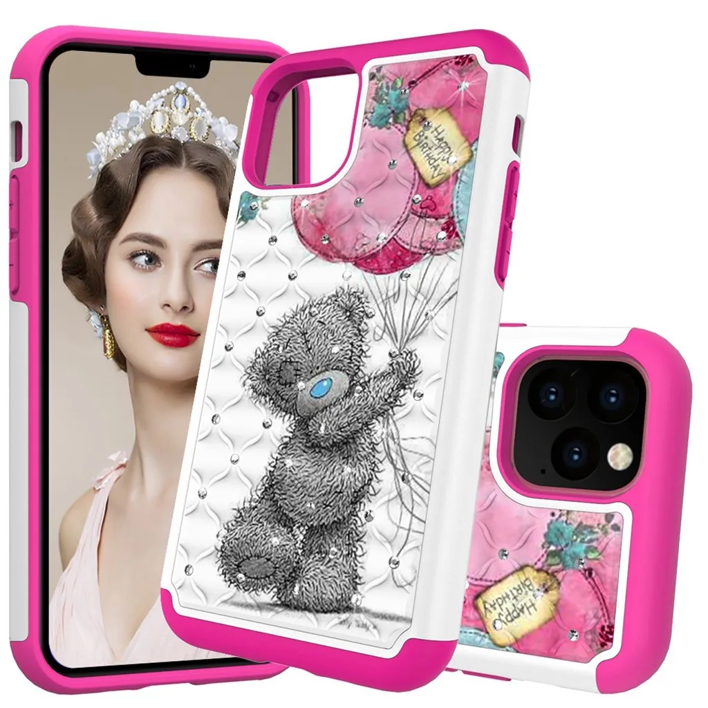 Dream Crystal Style Phone Case For iPhone 11Pro Max Dirt-resistant Slim Fashion Soft Cases Shockproof Dust-proof Phone Case