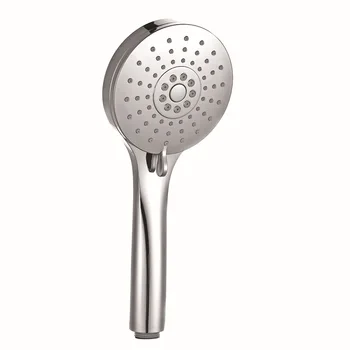 

Xiamen Bathroom Fully Electroplated Three Function Shower Set Pressurized Water-Saving Bathroom Shower Head And Accessories
