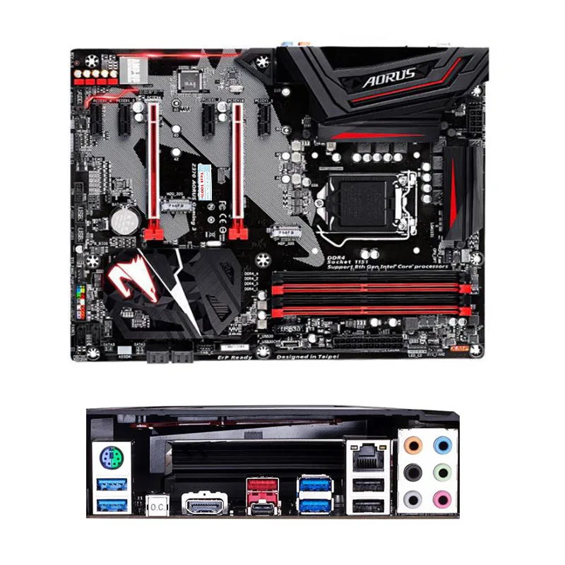 Материнская плата для ПК Gigabyte GA Z370 AORUS Gaming 3 USB3.0 M.2 Nvme SSD LGA 1151 DDR4 | Компьютеры и офис