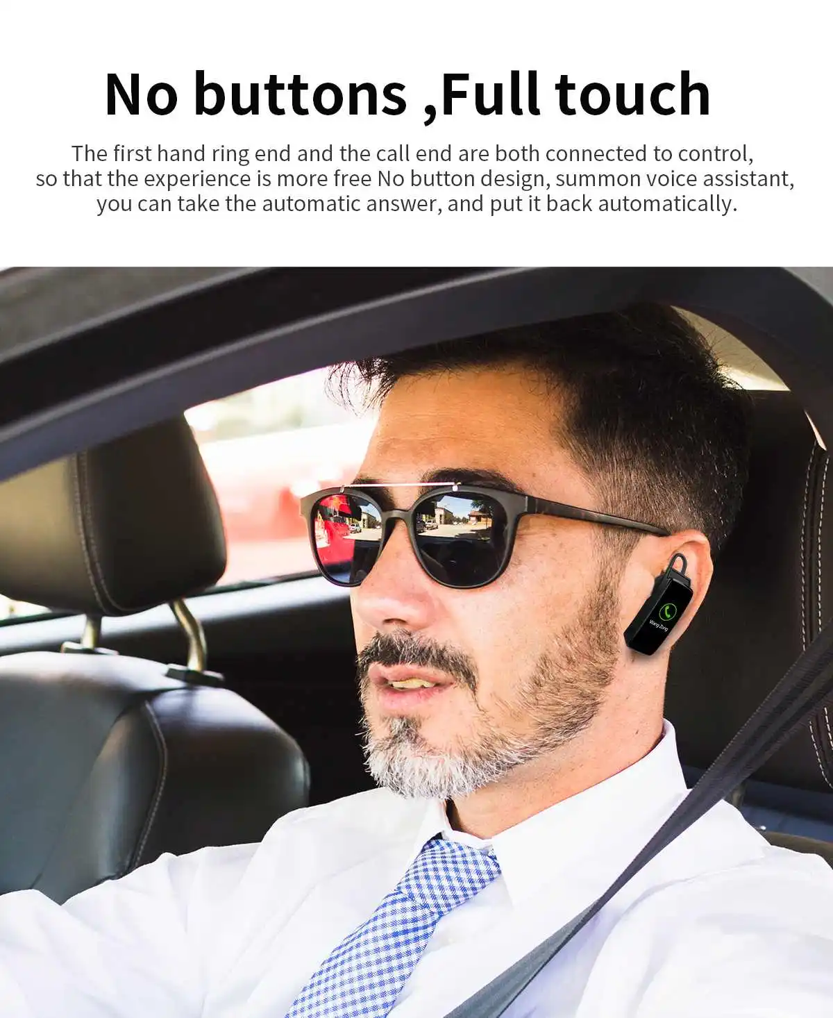 Bakeey K11 bluetooth наушники браслет Голосовое управление пульсометр 10 спортивный режим WhatsApp Будильник Напоминание микрофон Смарт часы браслет
