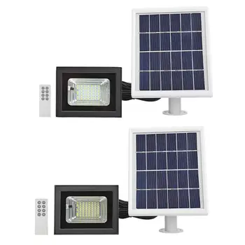 

42/64LED Solar Flood Light Outdoor Garden Street Lamp with Remote Control