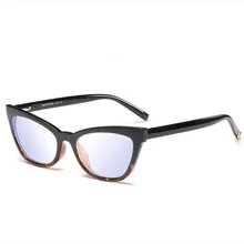 Женские оптические очки кошачий глаз очки Gafas для женщин Oculos анти-синие линзы