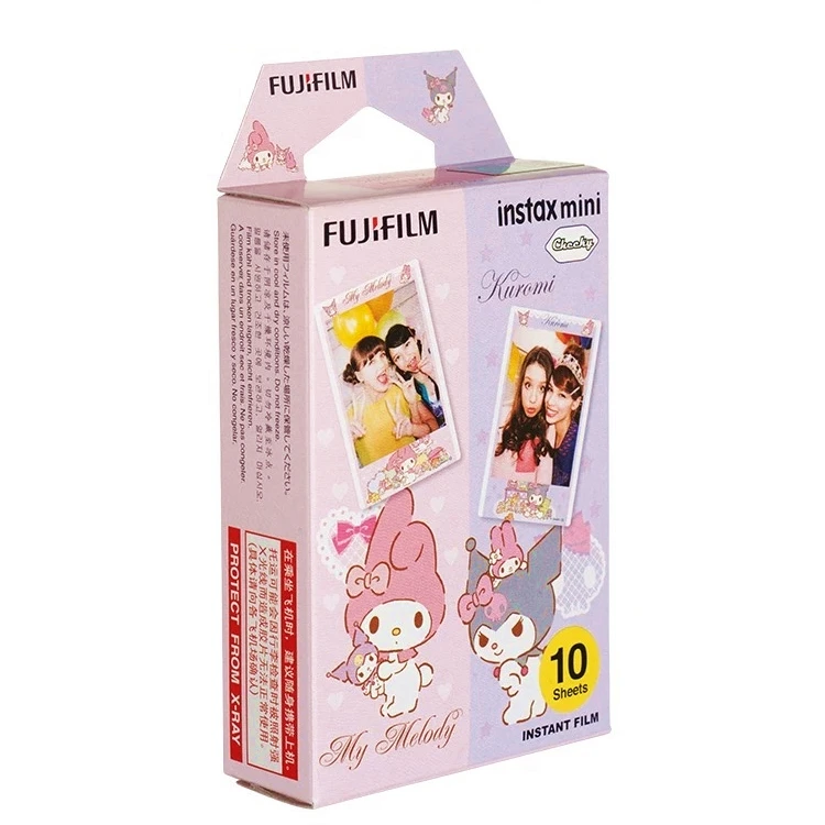 Оригинальная пленка My Melody Fujifilm Instax Mini Instant(10 листов) для всех мини-камер Polaroid 7s 8 9 25 50s 90 SP-1