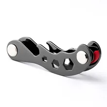 Бизнес металлический Автомобильный Брелок Серебряный стильный бизнес креативный Автомобильный держатель для ключей подарок