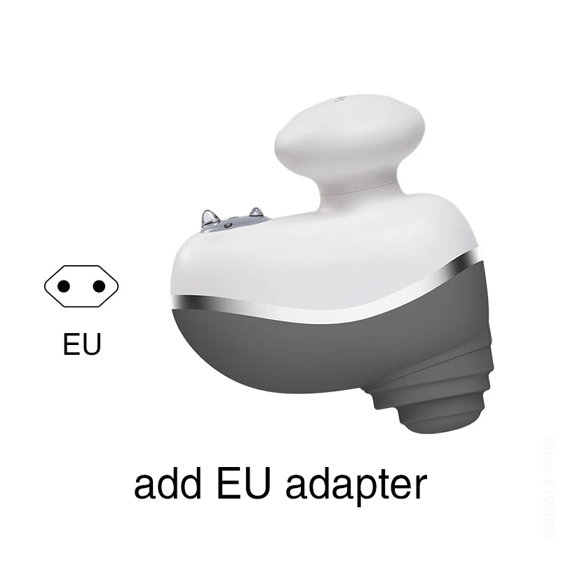 ADD EU adapter Массажер для мышц XIAOMI MIJIA Глубокая релаксация Портативный Fascia Relaxer заряжаемый для тела Электрический массажер моющийся набор для массажа Стимулятор мышц - Цвет: ADD EU adapter