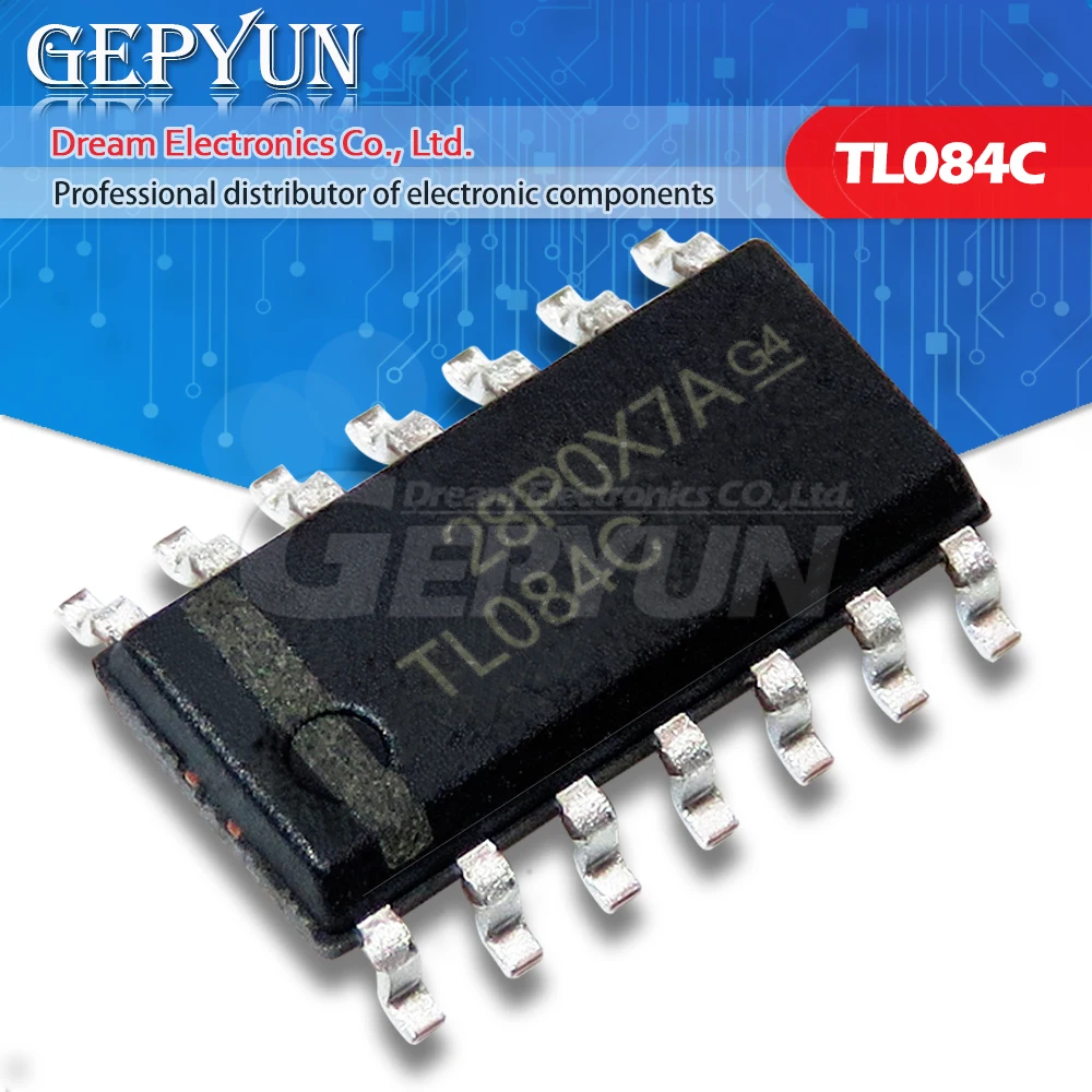 10 шт. TL084CDT SOP14 TL084 SOP 084C SMD TL084CDR SOP-14 TL084C новая и оригинальная интегральная схема |