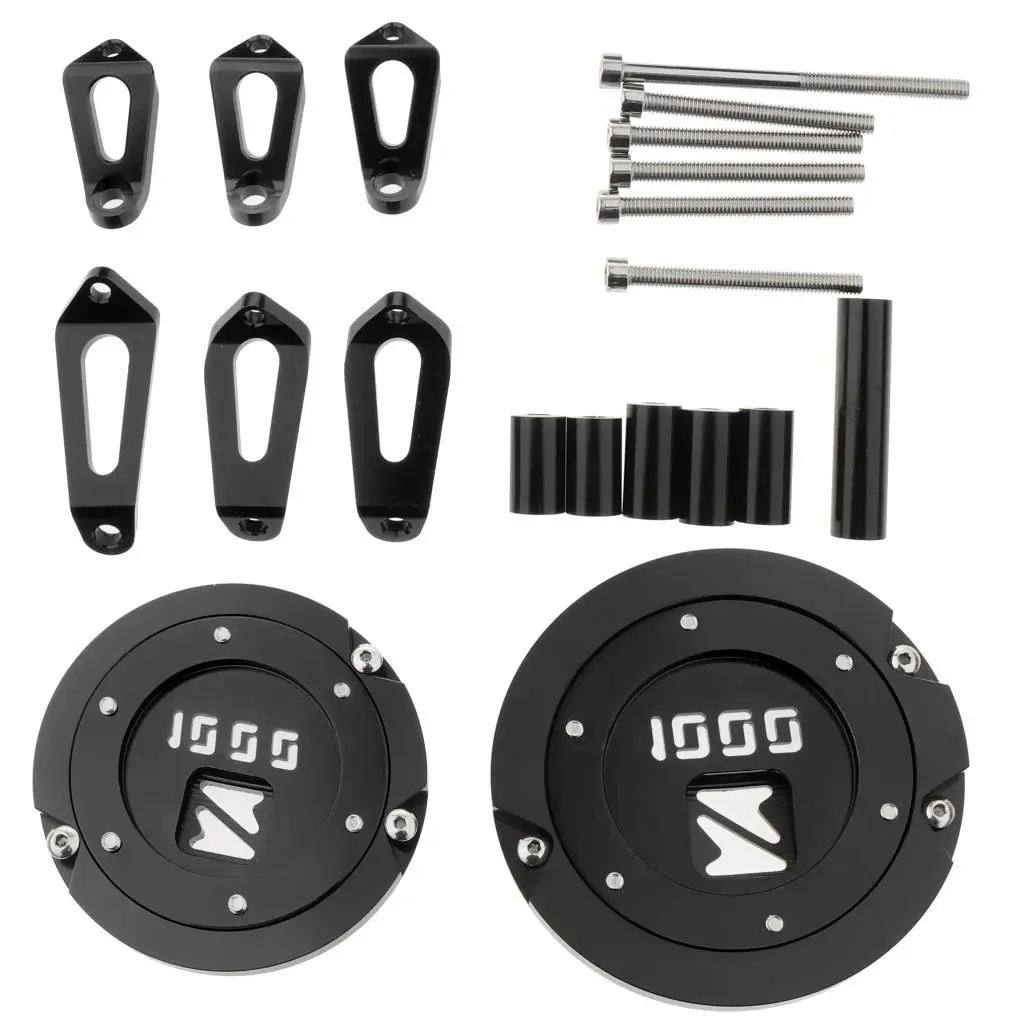 Protector Cárter Motor Kawasaki ZX9R 1998-2003 - Cubierta Lateral Estator, Plástico ABS Plateado
