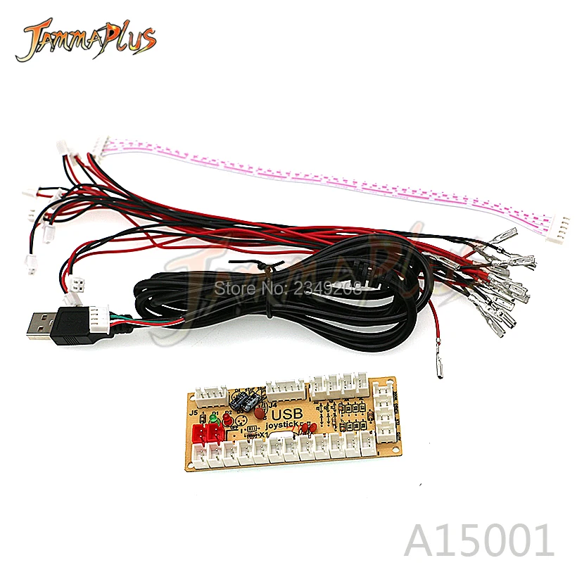 USB к ПК Raspberry Pi с нулевой задержкой аркадный кодировщик Jamma MAME джойстик