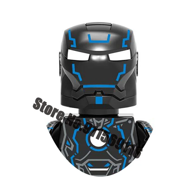 Superhero Iron Man Mark Building Blocks Bricks Tony Stark War Machine Ultron Action Figures Kids Toys Christmas Gifts H-X1130