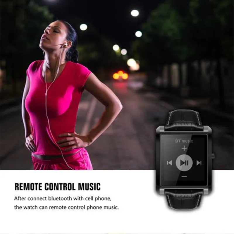 Спортивные Bluetooth звонки музыкальный плеер Смарт часы с поддержкой