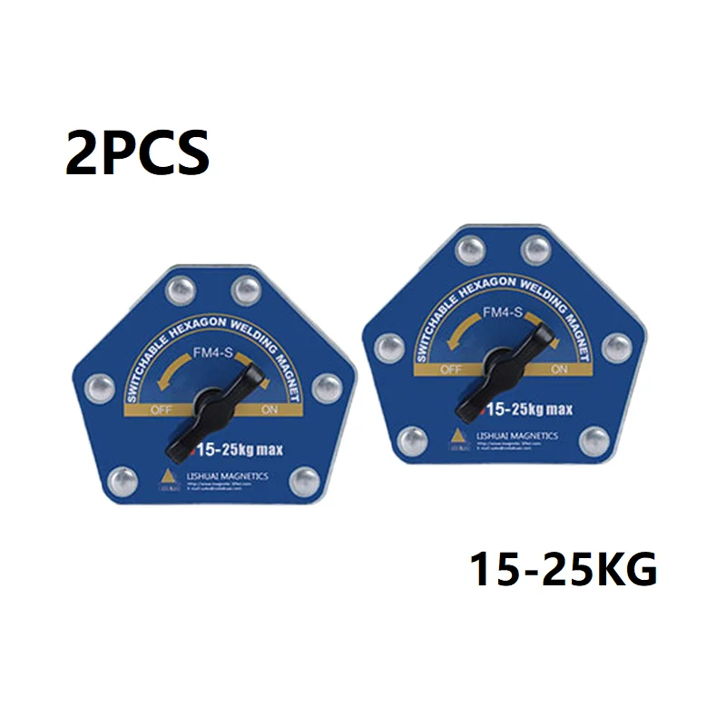 Welding Holder Magnetic Multi-Angle Solder Arrow Strong Hexagon Switch Magnet Weld Fixer Positioner Auxiliary Locator Tool