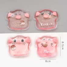 Мини Зимние многоразовые гелевые грелки для рук милые забавные слова печати Мгновенный нагрев пакет грелки DNJ998