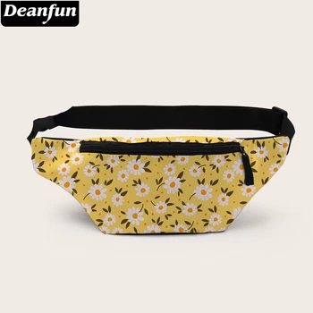 

Deanfun Fanny Pack With Little Daisy Yellow Waist Bag For Women Small Bags For Sports D18027