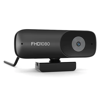 

Webcam with Microphone, 2K HD Streaming USB Computer Webcam [Plug and Play] [30Fps] for PC Video Conferencing Laptop