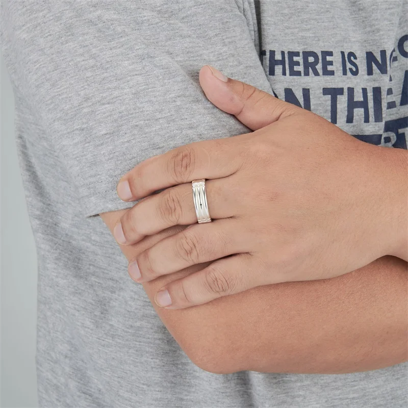 Stainless Steel Unisex Rings Atlantis Rings for Women/men Engagement/Wedding Ring Jewelry stainless steel ring finger ring wedding rings wedding ring