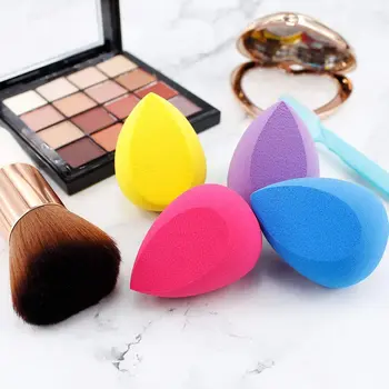 

Cosmetic Powder Puff Makeup Sponge Water Drop Bevel Cut Shape Foundation Concealer Smooth Make Up Blender Tool