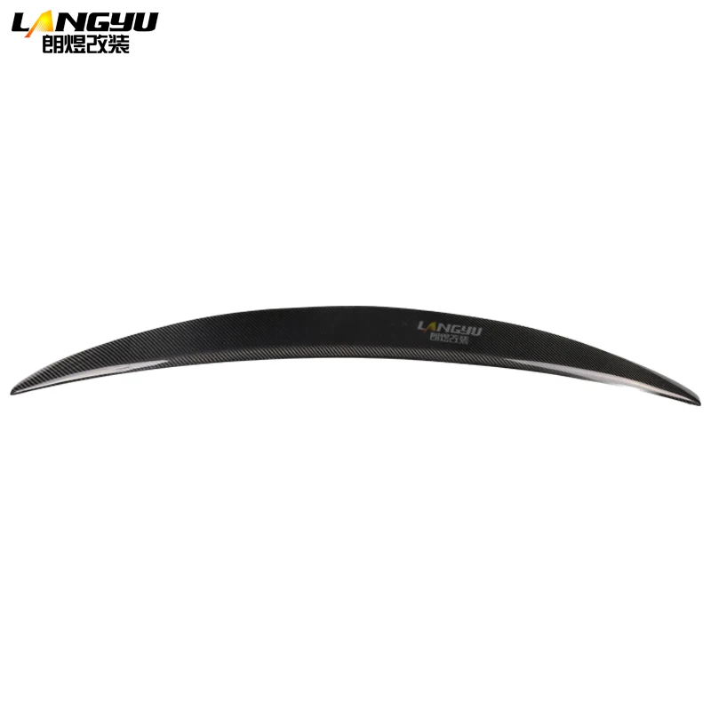 

For Audi A5 Sportback 8T8 Carbon Fiber Trunk Tail Boot Spoiler Wing HK Style 2007 2008 2009 2010 2011 2012 2013 2014 2015 2016