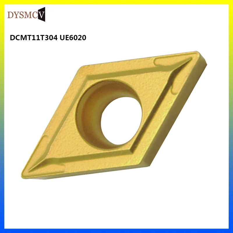 DCMT11T304 UE6020 insertos de carburo herramienta torneado interno DCMT 11T304 herramientas torno cortador CNC | Инструменты