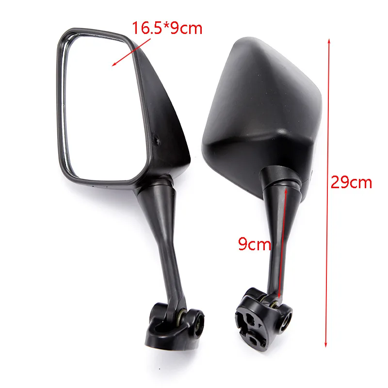 1 쌍 오토바이 액세서리 혼다 VFR800 VFR 800 블랙 후면보기 미러 2002-2008 2007 2006 2005 800