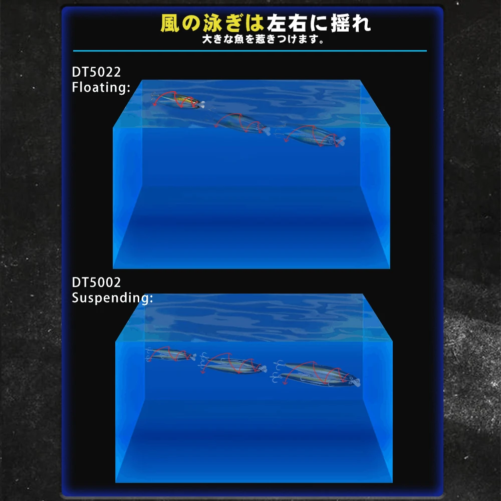 D1 Sea Bait Of BKK Hook Suspending Fishing Lure 160mm 145mm 120mm Artificial Minnow Wobbler Pofessional For Bass Tackle DT5002 — view 4