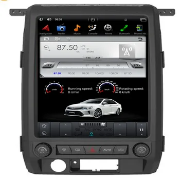 

2020 New 12.1“ Vertical screen Android 9 Car DVD Multimedia player GPS Navigation For Ford F150 2009 - 2014 Wifi carplay stereo