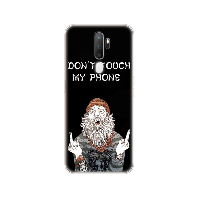 For Oppo A9 A5 2020 Case Soft TPU Phone Shell Back For OPPOA9 OPPOA5 A 9 Coque A 5 Cover Silicon Protective Funda 6.5" cat